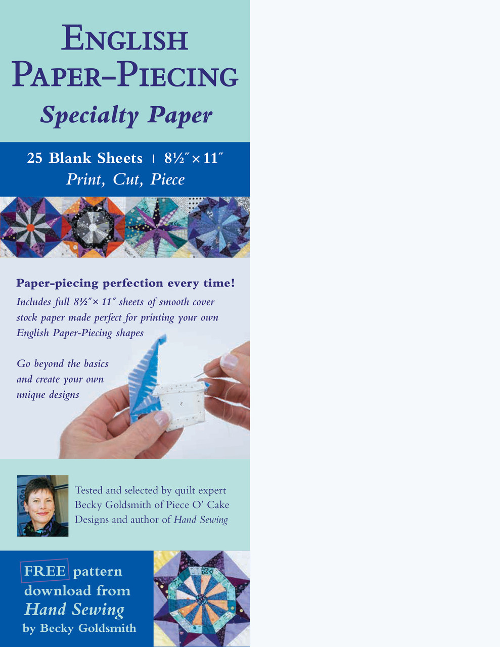 English Paper Piecing Specialty Paper [Book]